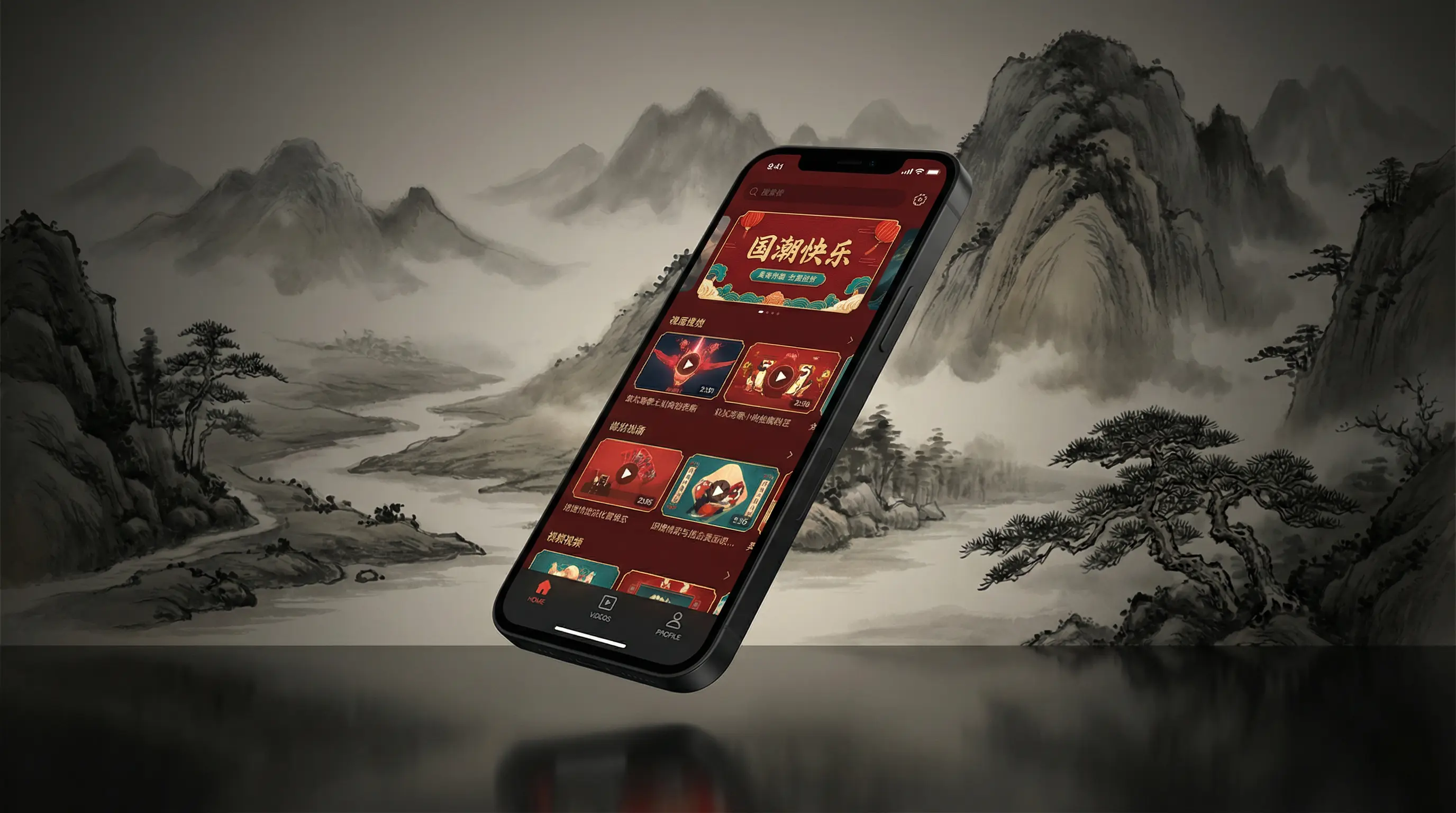 电影玉战士 移动端APP界面展示